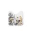 Tapis Contour WC Kelly 45x45cm Blanc-1