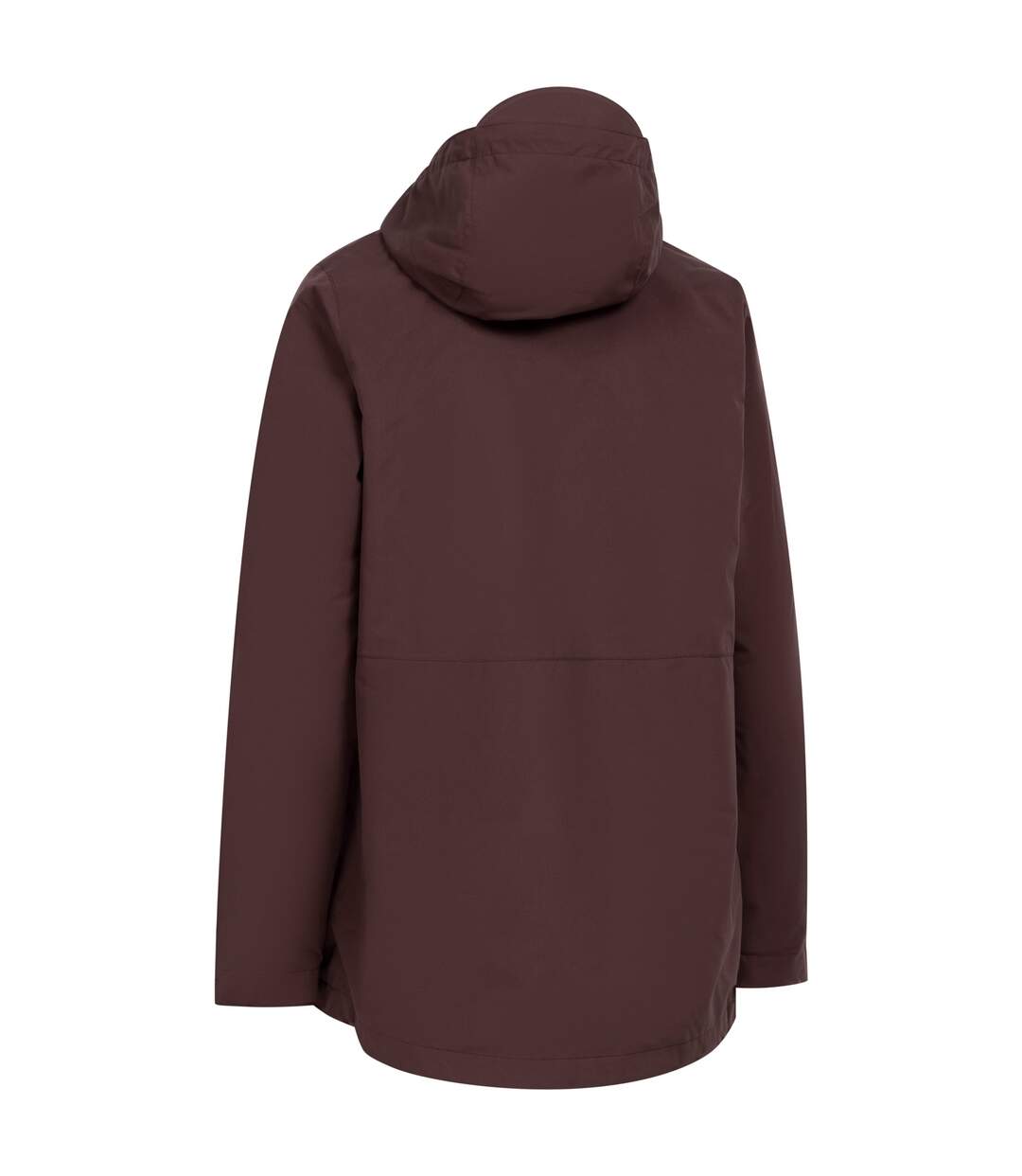 Veste Imperméable Longue À Capuche 3-en-1 Kamila Femme Marron Foncé Trespass-3