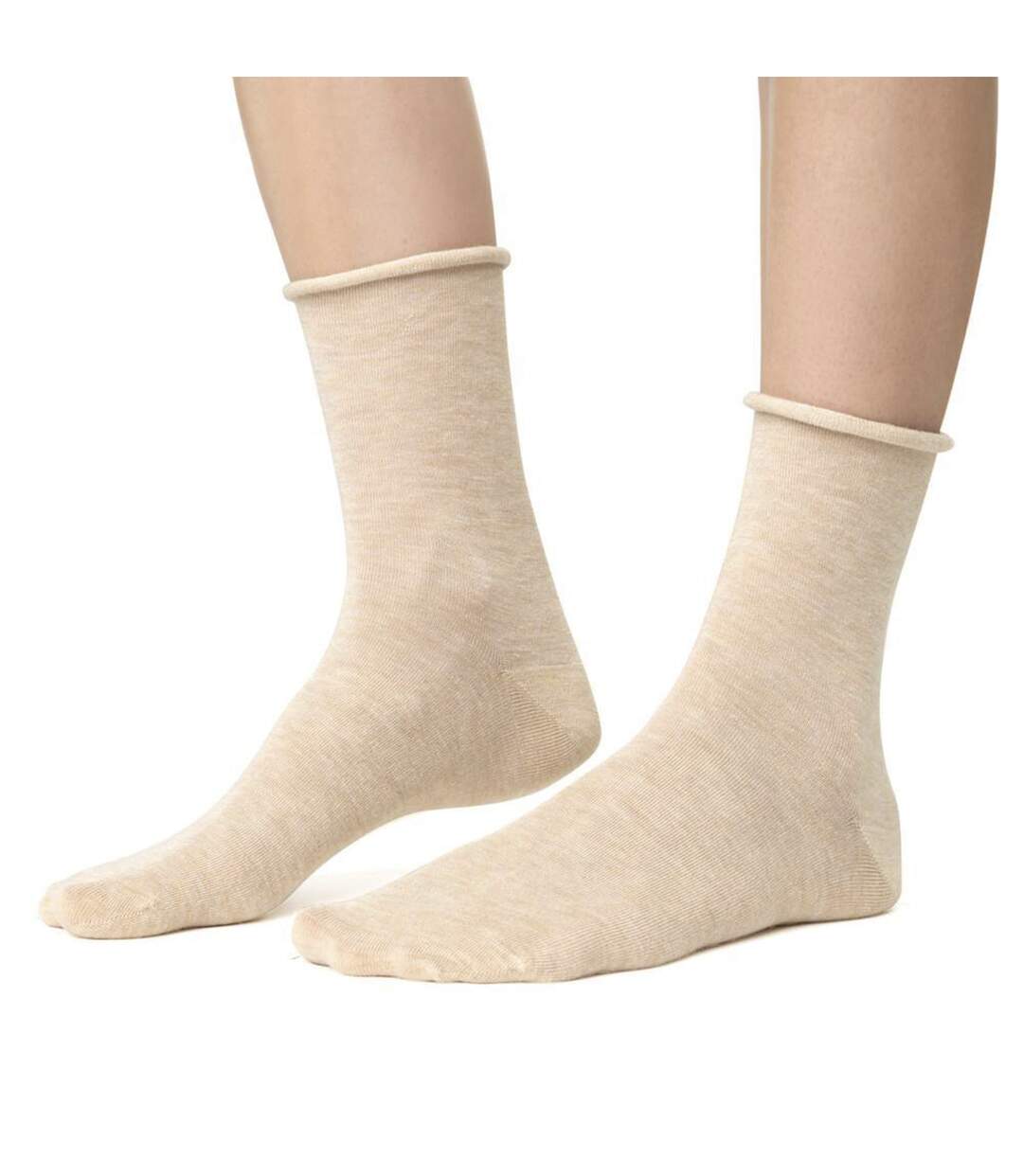 Steven - 2 Paires de Chaussettes Femme en Cachemire Douces et Chaudes d’Hiver-3