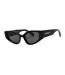 Lunettes De Soleil Memphis Femme Taille Unique Noir Off White-1