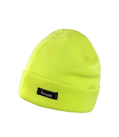 Bonnet d´hiver jaune fluo Result Winter Essentials