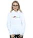Disney - Sweat à capuche DONALD DUCK LETTERS - Femme (Blanc) - UTBI11318-2