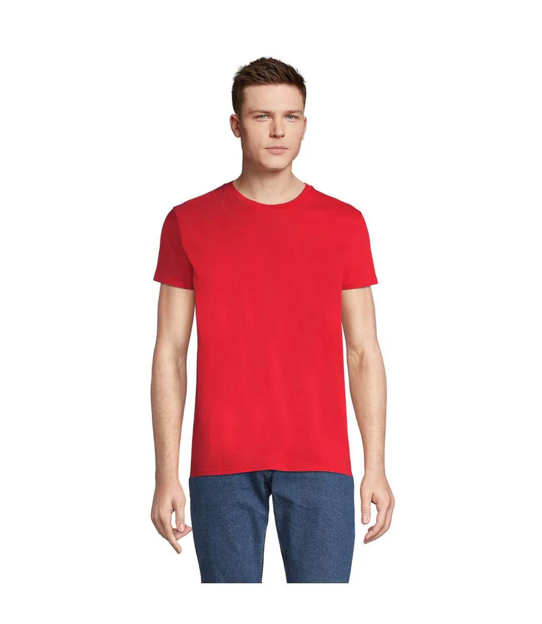 T-shirt Pioneer Homme Rouge SOLS-2