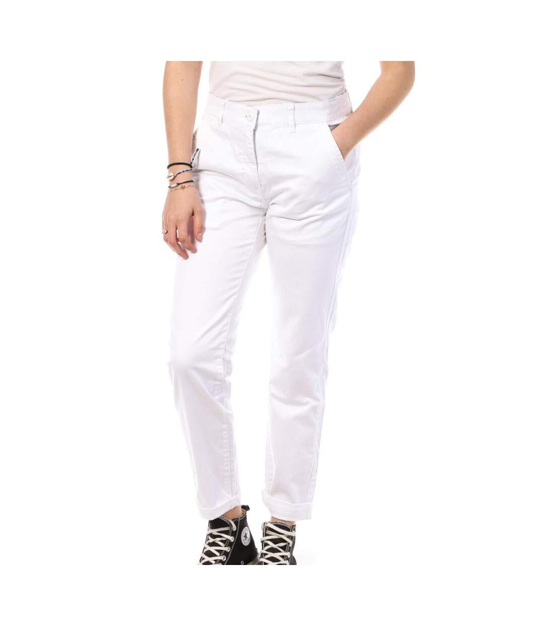 Pantalon Chino Blanc Femme Joseph In Pia - 44