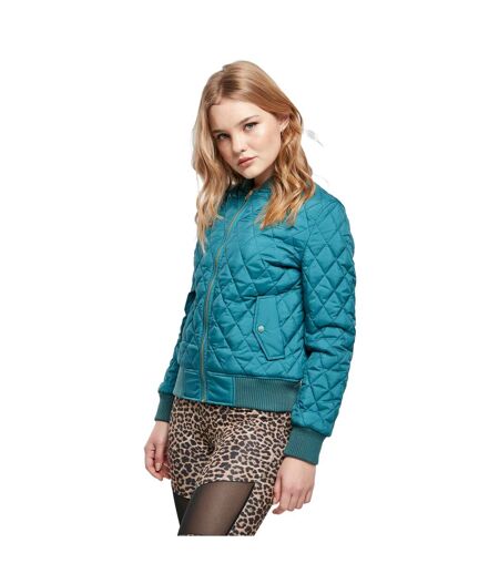 Doudoune Motif/style Losange Femme Jaspe Urban Classics