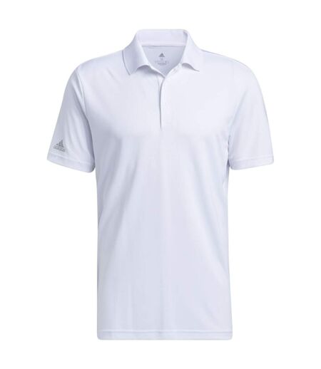 Polo homme blanc Adidas