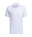 Polo homme blanc Adidas-1