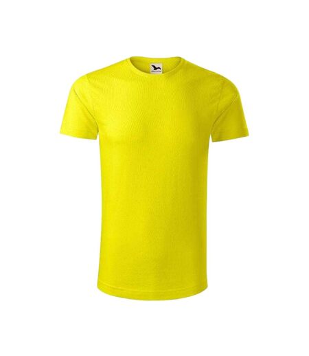 T-shirt Origin Homme Jaune Malfini