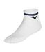 Lot De 3  Socquettes Entraînement Motif/style Ligne Adulte Blanc Mizuno-2
