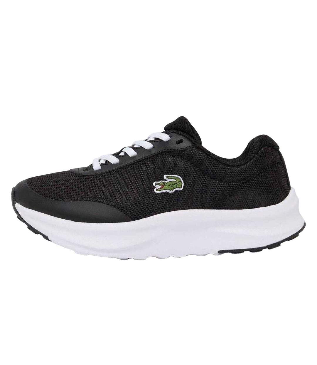 Baskets Neo Run Ace Femme Noir Blanc Lacoste-2