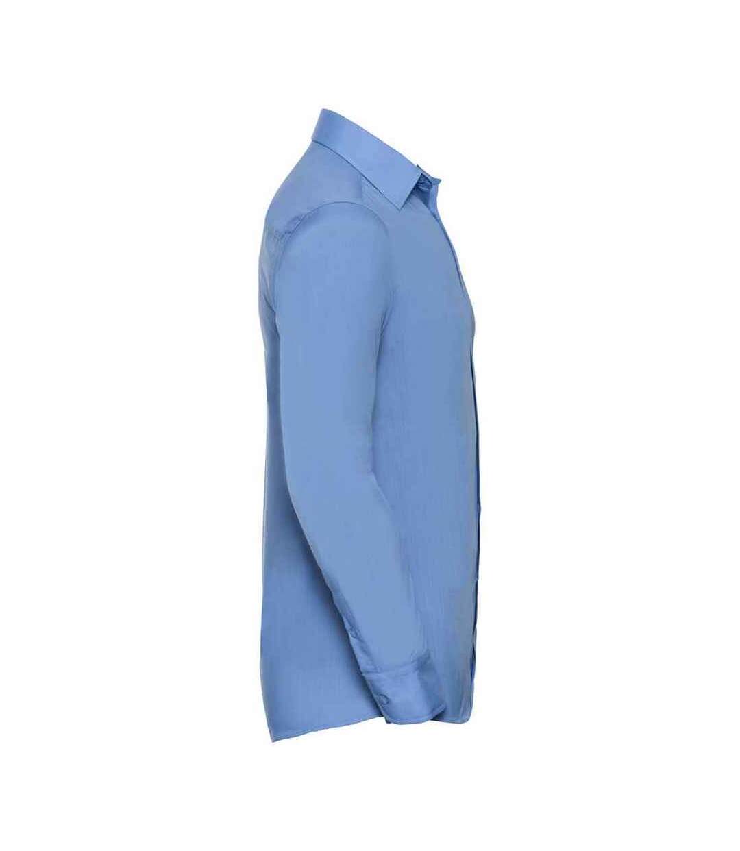 Chemise formelle homme bleu Russell Collection-3