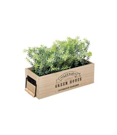 Jardinière en Bois Green House 35cm Naturel