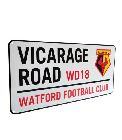 Watford FC - Plaque VICARAGE ROAD (Multicolore) (Taille unique) - UTTA5041