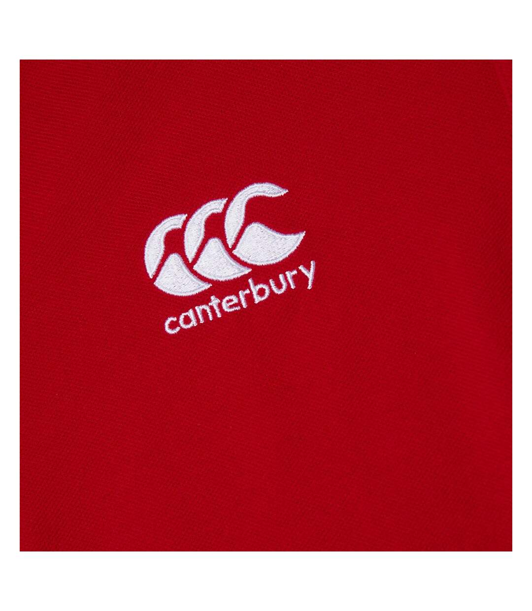 Womens/ladies Waimak Polo Shirt Flag Red Canterbury-3