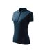 Polo Free Femme Bleu Marine Foncé Malfini-3