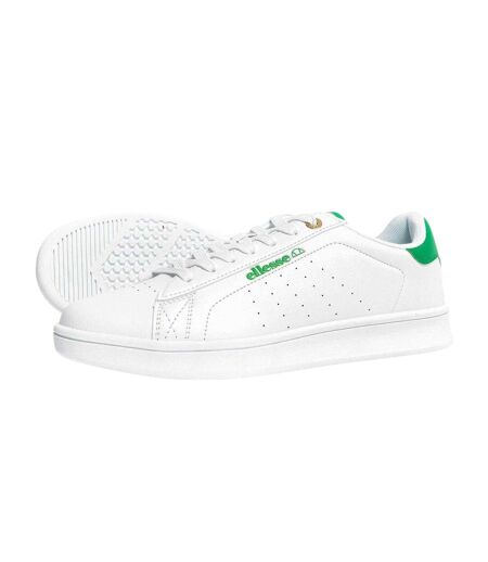 Baskets Motif/style Logo Homme Blanc Vert Ellesse