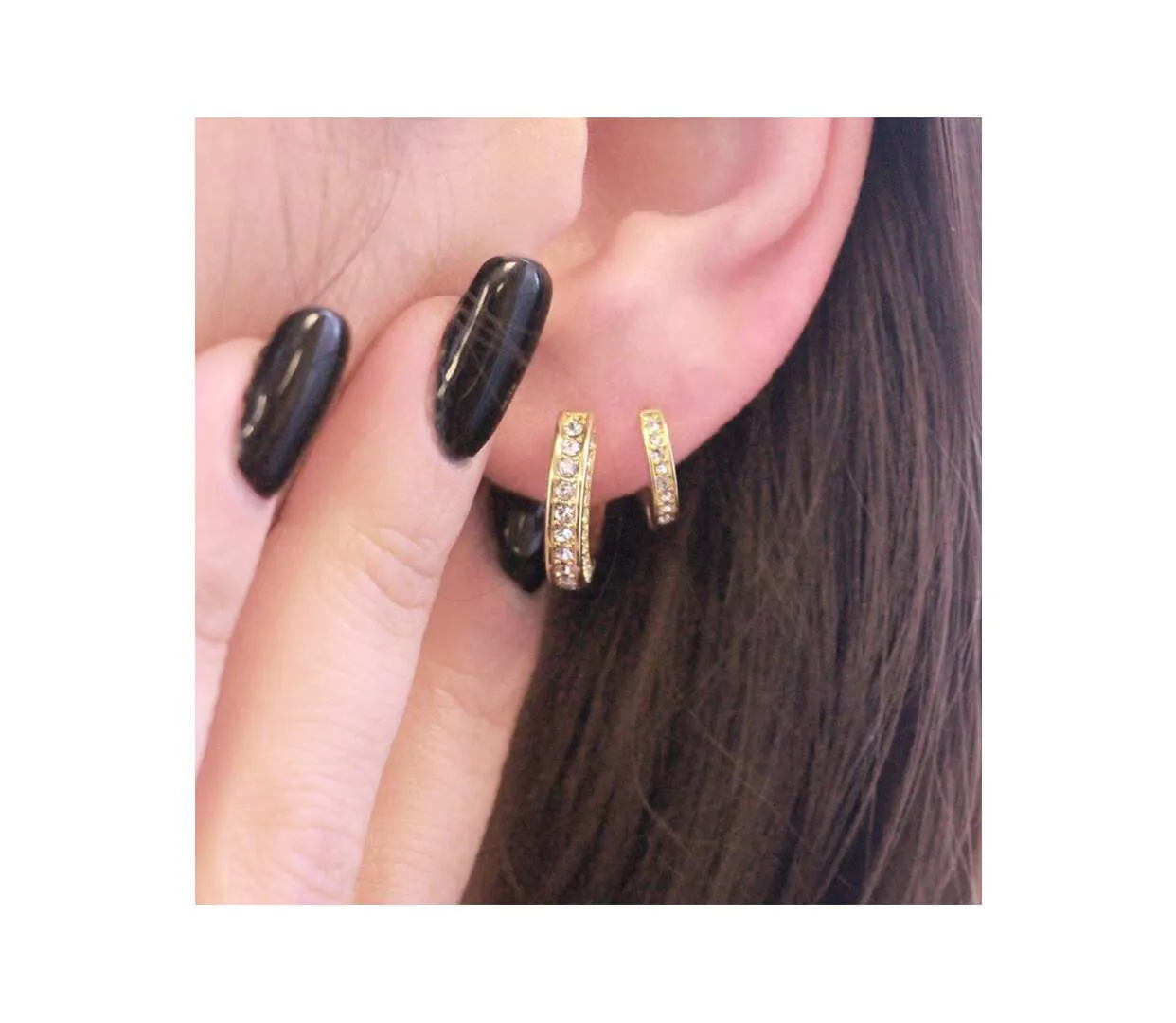 Boucles d'oreilles Perry - Cristal d'Autriche-5