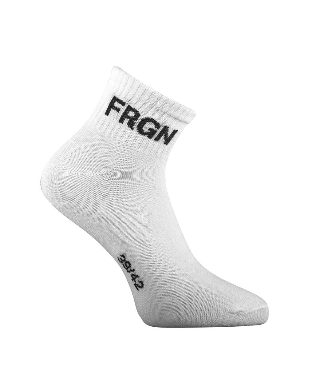 Lot de 6 paires de chaussettes quarter homme Freegun blanc Freegun-3