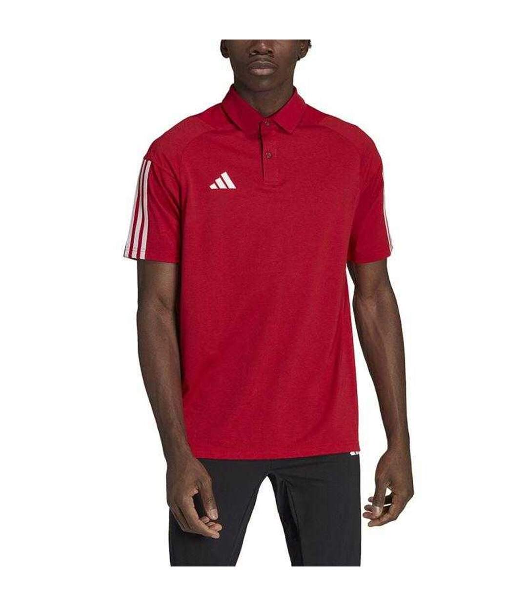Polo Tiro Competition Homme Rouge Adidas-4
