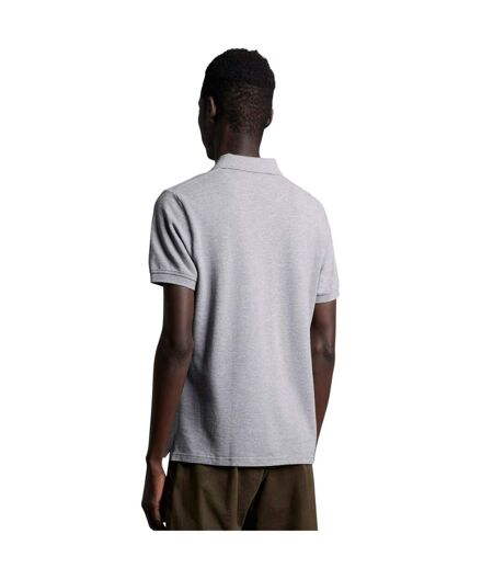 Polo Style Logo Homme Gris Lyle & Scott