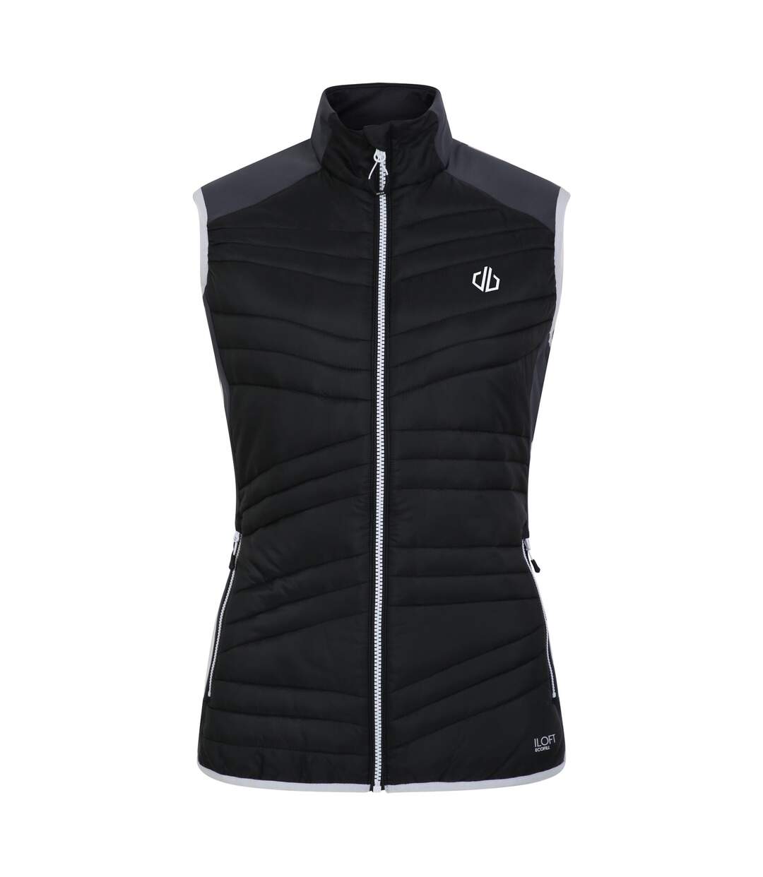 Womens/ladies Altimeter Gilet Black Ebony Dare 2B-2