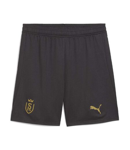 Stade reims short gris/doré homme puma