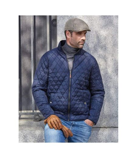 Tee Jays Mens Richmond Diamond Quilted Jacket (Deep Navy) - UTBC3838