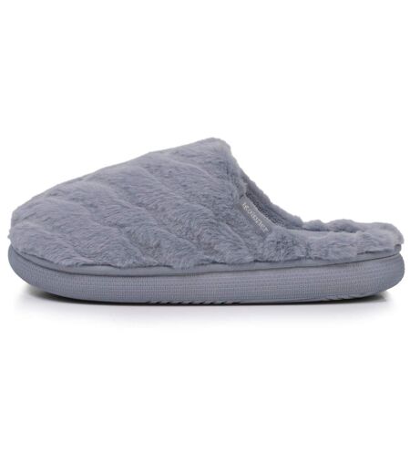 Isotoner Chaussons Mules femme semelle bloup confort