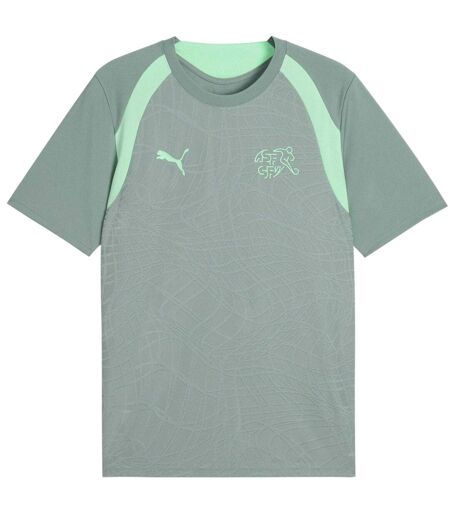 Mens World Cup 2026 Switzerland Fc Football Shirt Green White Puma