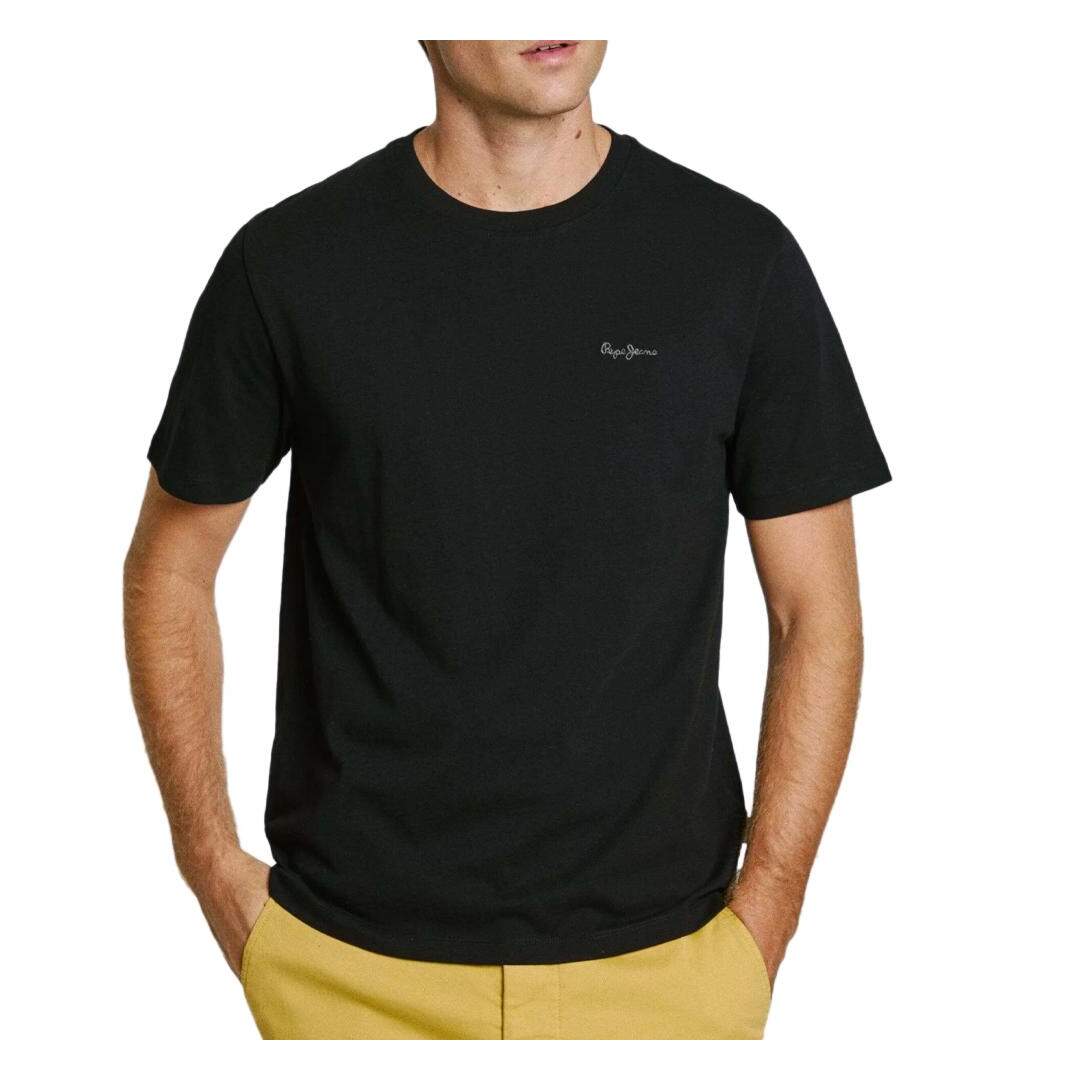 T-shirt Noir Homme Pepe jeans Connor - L-1