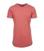 T-shirt Motif/style Façonné Homme Corail Urban Classics-1