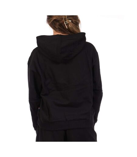 Sweat noir femme puma emboridery comfo