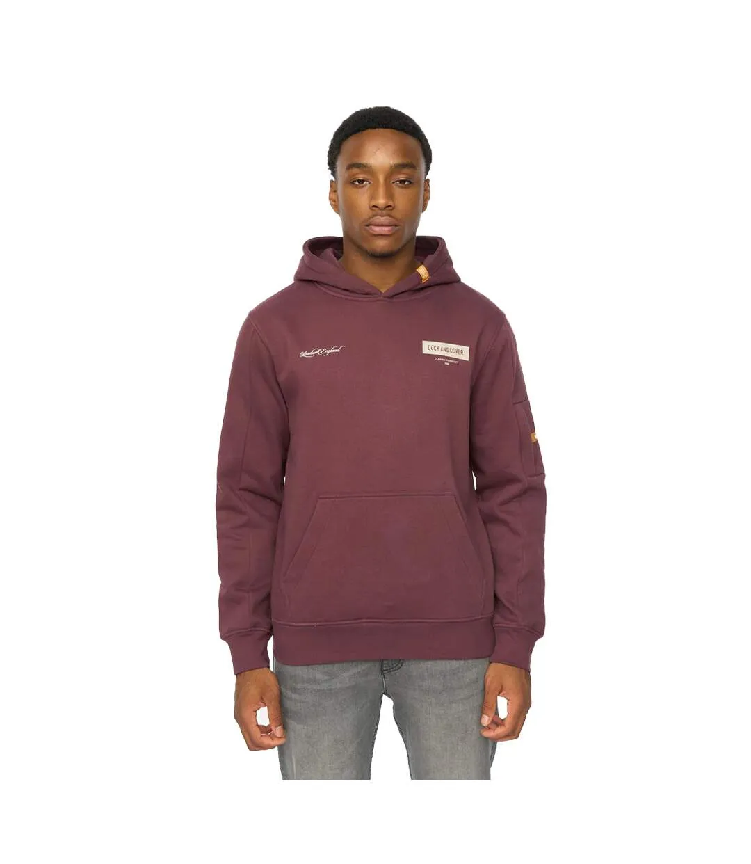 Sweat À Capuche Marsak V2 Homme Raisins Secs Duck And Cover-2