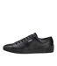Mens Zero Leather Tennis Trainers Black Hugo-3