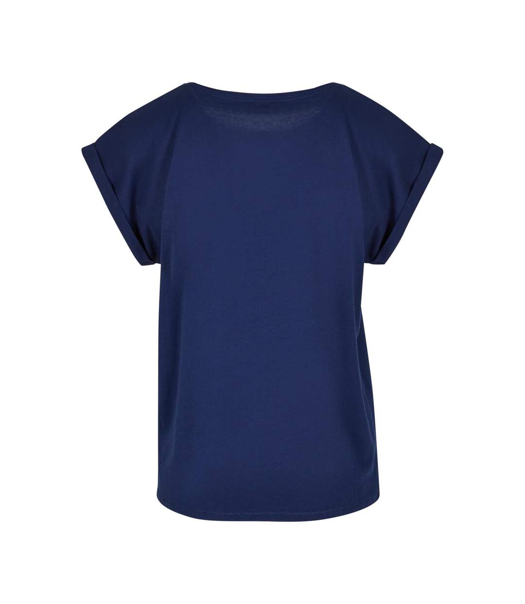 T-shirt Femme Bleu Marine Clair Build Your Brand-2