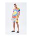 Hype Mens Resort Tie Dye Shirt (Multicolored)