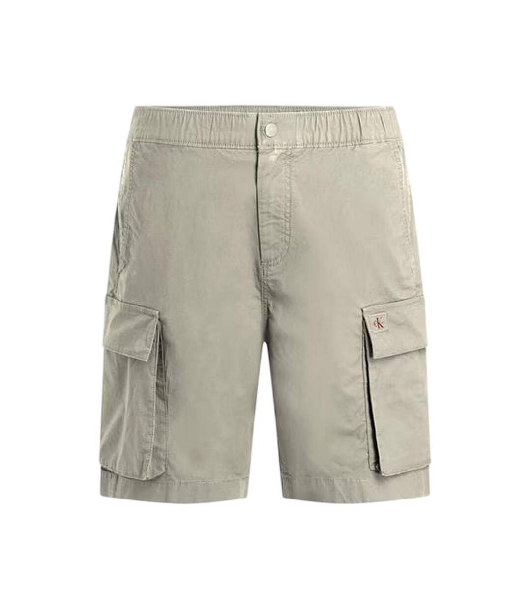 Short À Poches Homme Vert Foncé Marron Calvin Klein-2