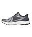 Mens Mesh Metallic Insert Trainers Grey Orange Skechers-2
