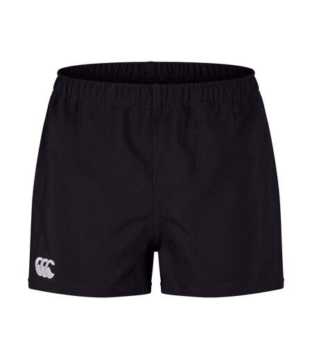 Mens Players Drill Shorts Black Canterbury