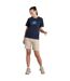Womens/ladies Malibo Short-sleeved T-shirt Blue Navy Craghoppers-4