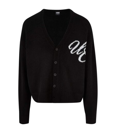 Cardigan Initials Homme Noir Urban Classics