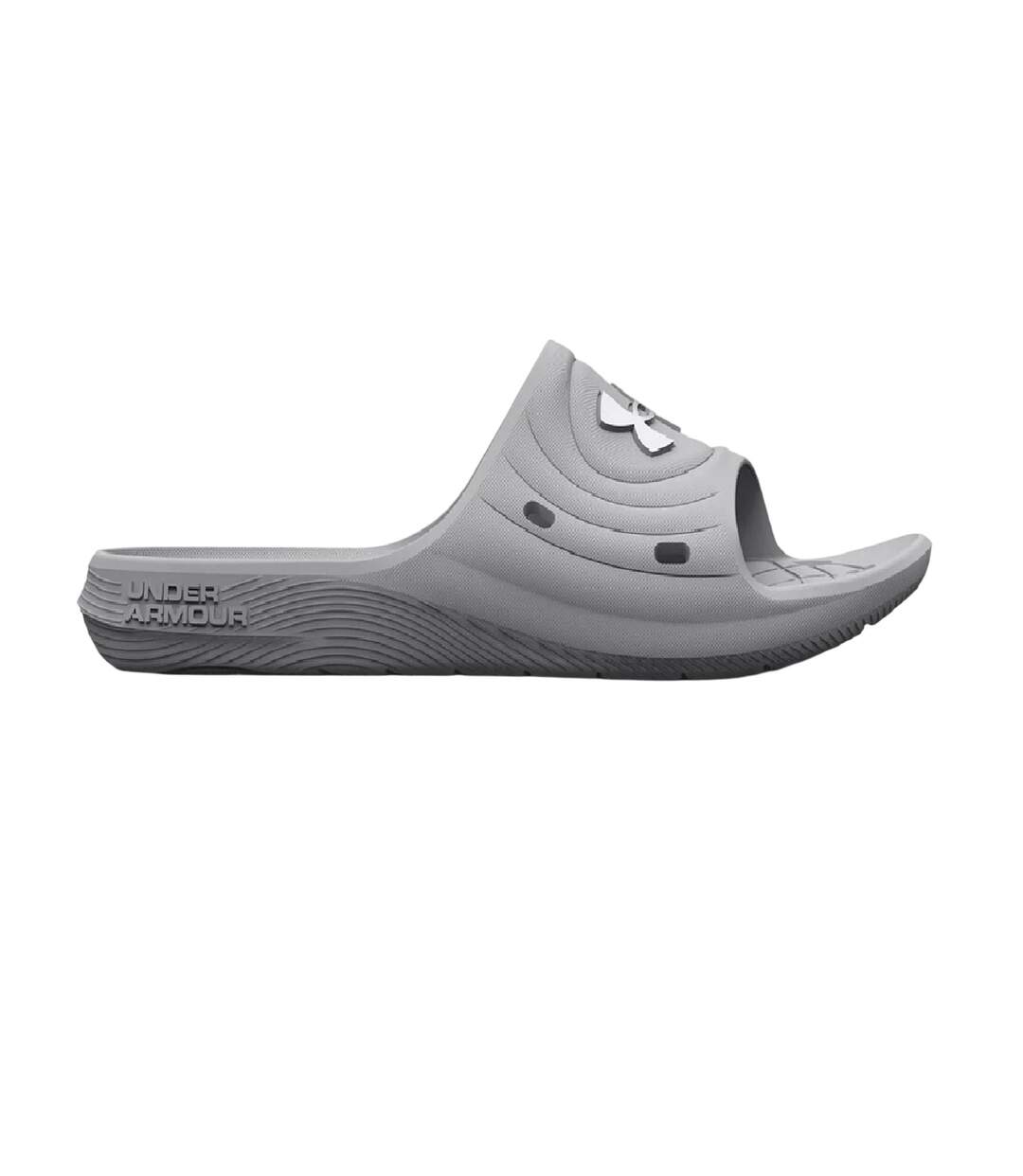 Mens Ignite Pro Casual Relaxed Fit Flatforms Grey Under Armour-1