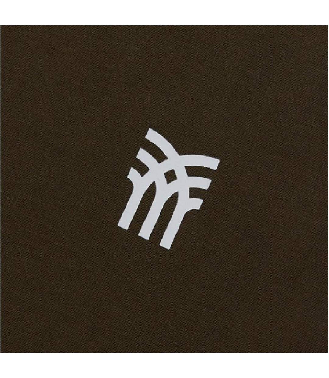 Mens Walsh Regular T-shirt Khaki Fenchurch-3
