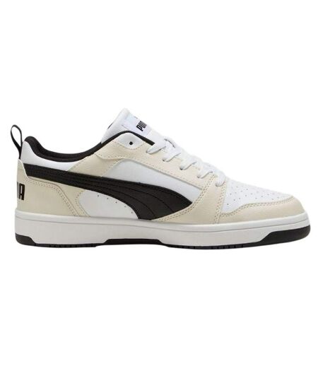 Baskets Rebound V6 Femme Blanc Beige Noir Puma