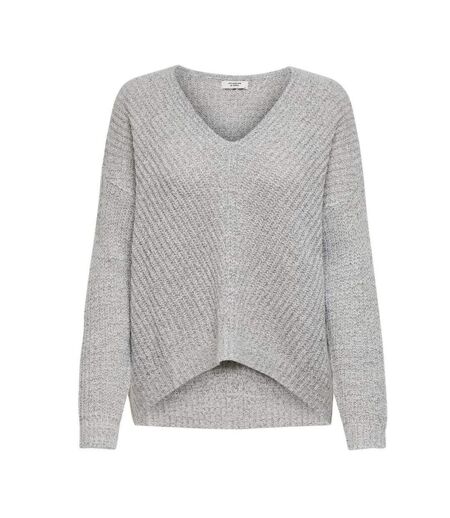 Pull gris chiné femme Jacqueline de Yong MEGAN - S