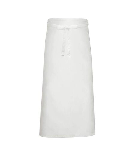 Tablier Bistrot Motif/style Uni Adulte Taille Unique Blanc Link Kitchen Wear