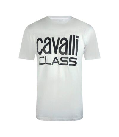 T-shirt Motif Vif Adulte Blanc Cavalli Class