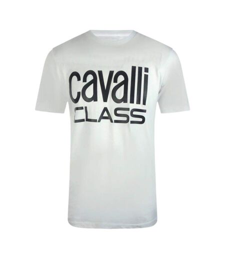 T-shirt Motif Vif Adulte Blanc Cavalli Class