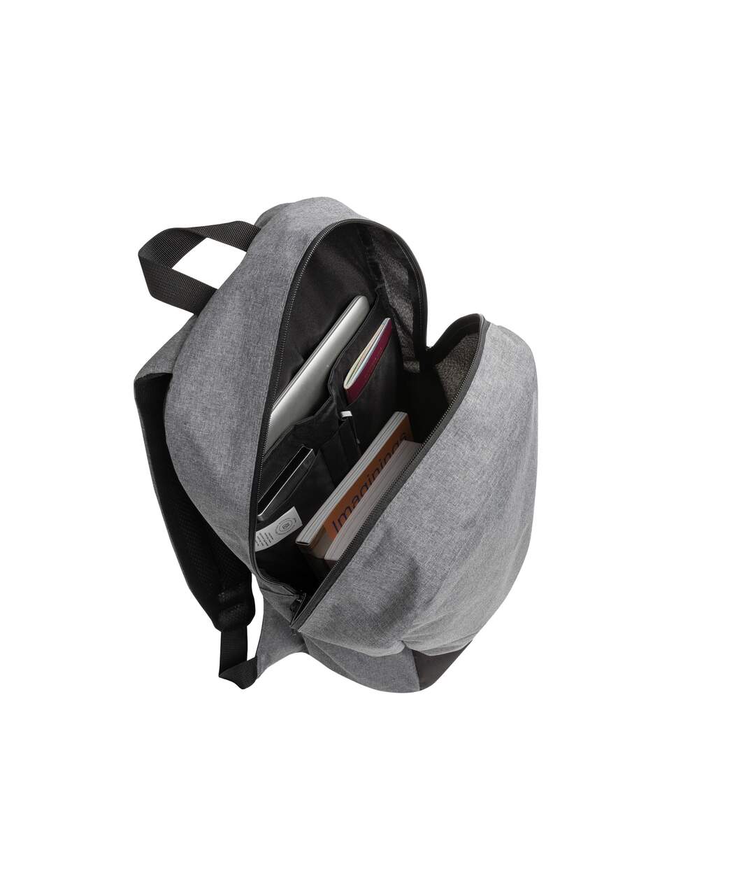 Kazu rpet aware laptop backpack one size grey XD Collection-4