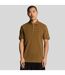 Polo Uni Homme Marron Lyle & Scott-2